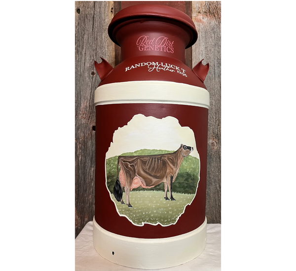 Milk Can - Hand Painted