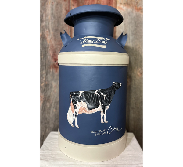 Milk Can - Hand Painted