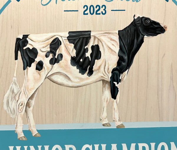 Add On - Hand Painted Cow Option for Awards