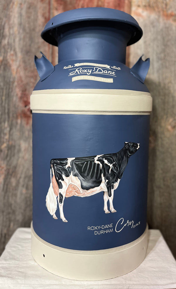 Milk Can - Hand Painted