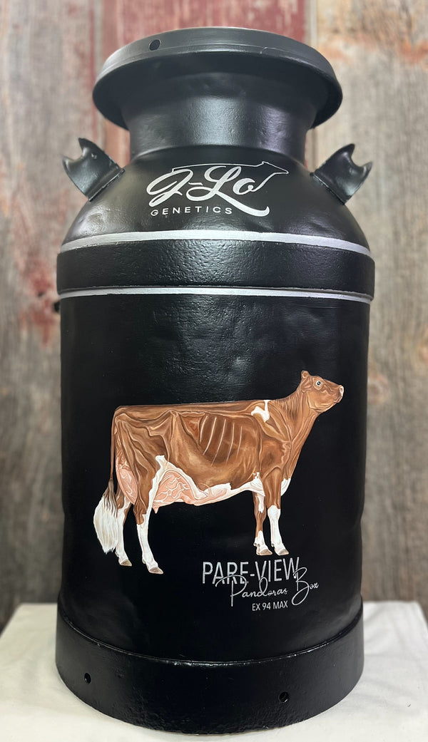 Milk Can - Hand Painted