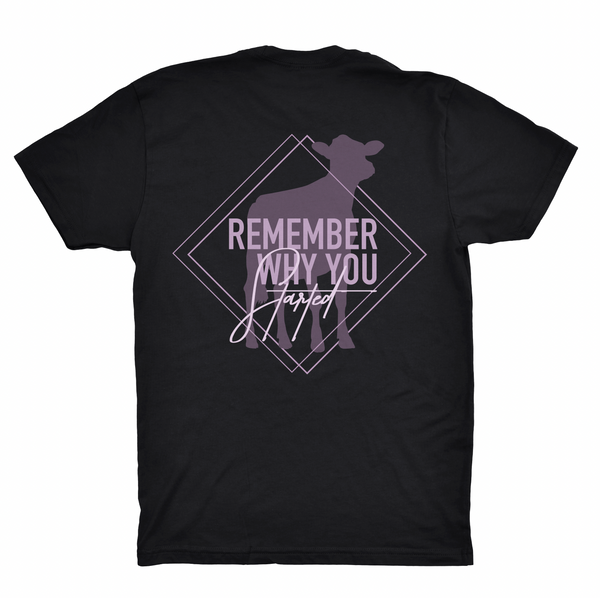 "Remember Why You Started" Dairy Shirt