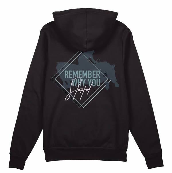 "Remember Why You Started" Jumpers Hoodie