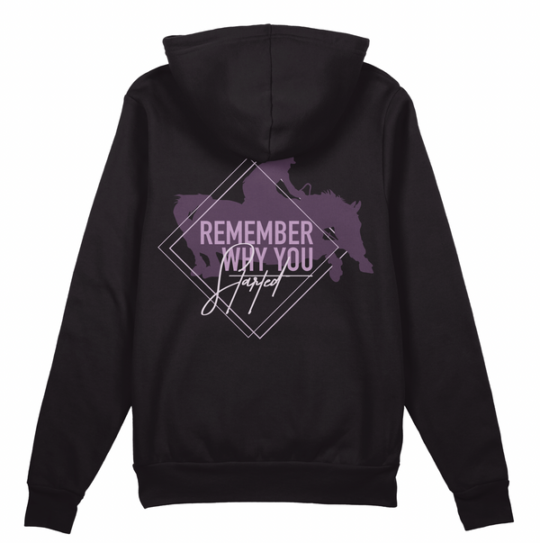 "Remember Why You Started" Jumpers Hoodie