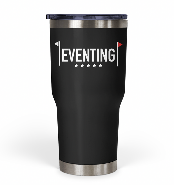 "Eventing Flags and Stars" Eventing Tumbler