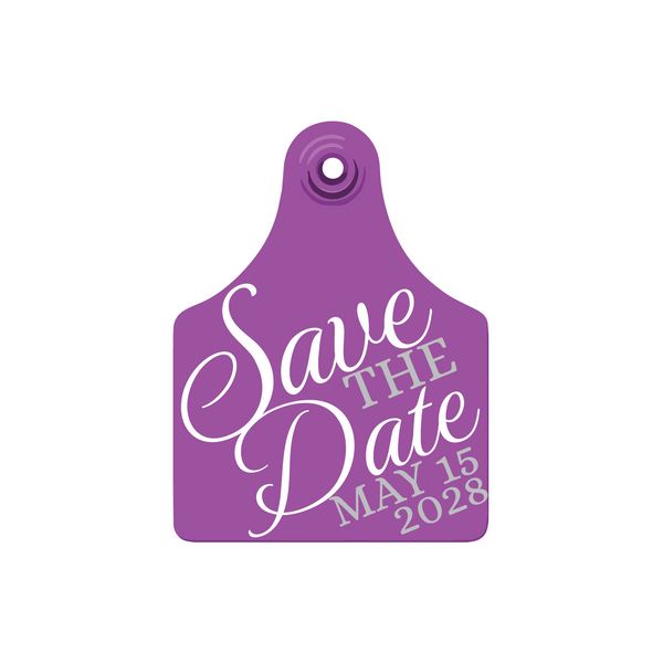 Save The Date Tags