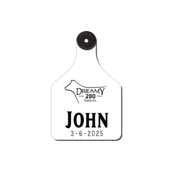 Custom Design Engraved Ear Tags