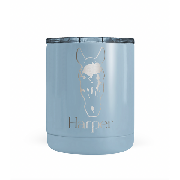 Custom Horse Engraved Tumbler