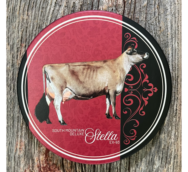 Custom Cow Round - Print