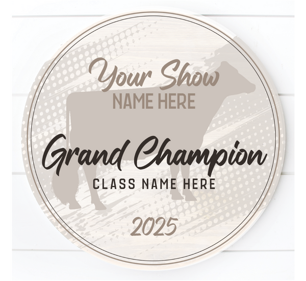 Semi-Custom Award - Print