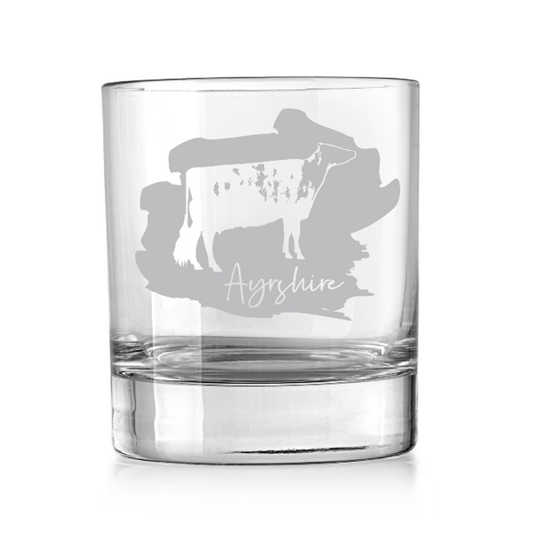 Artsy Dairy Breed Glasses