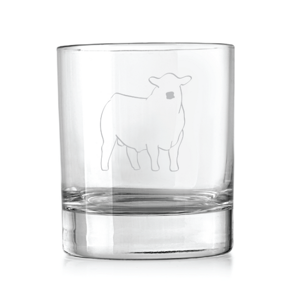 Simple Etched Glasses